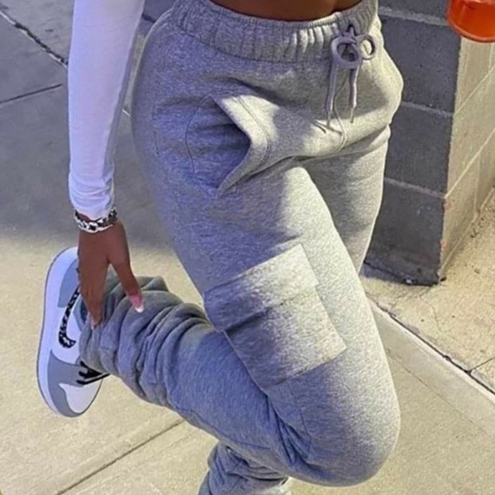 Love streak cargo pocket jogger sweatpants M